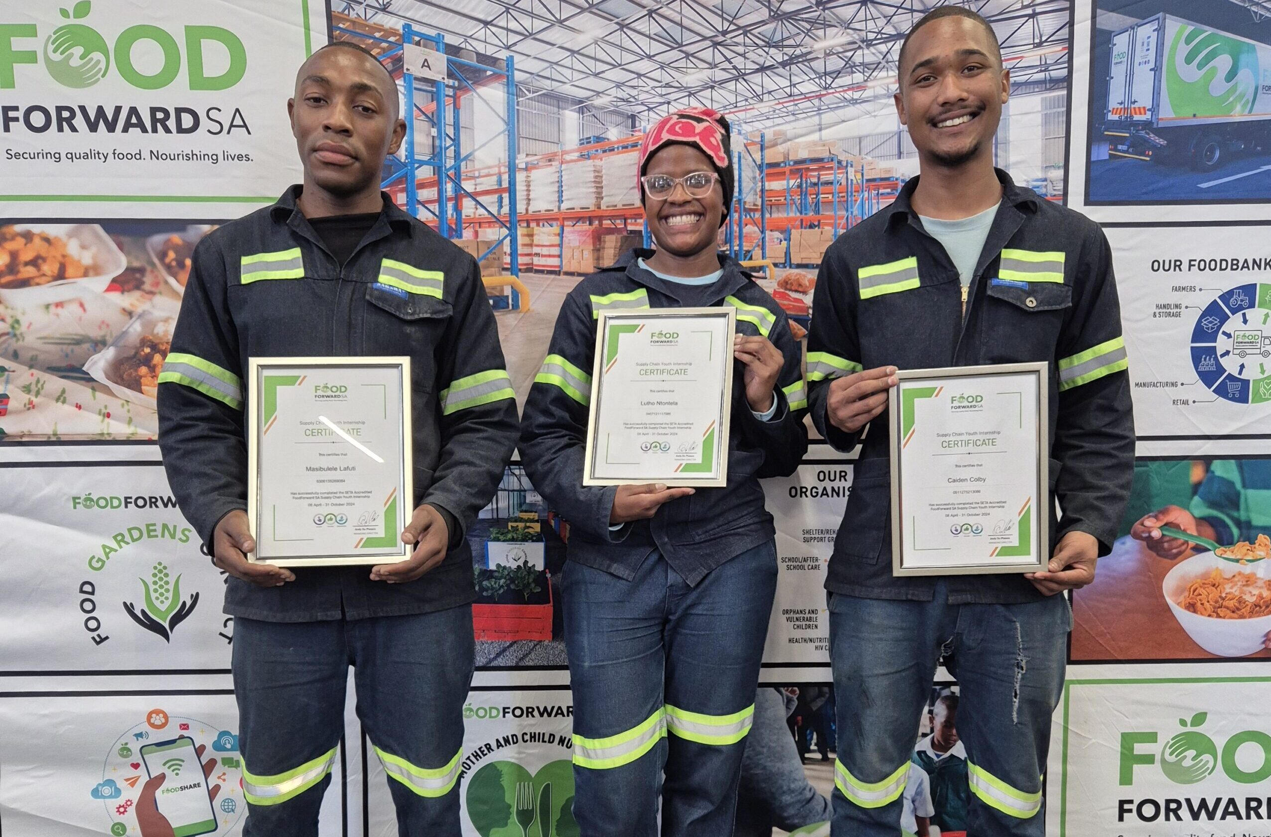 Read more about the article Celebrating the Graduation of FoodForward SA’s Latest Cohort of Interns