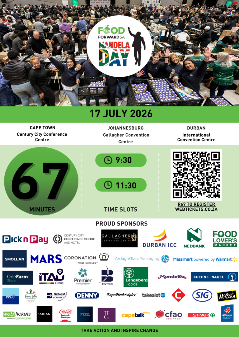 The Countdown to Mandela Day 2026 Has Begun! – FoodForward SA