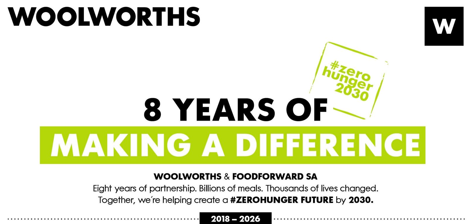 You are currently viewing Woolworths and FoodForward SA: Eight Years of Partnership, Making A Difference and Creating Lasting Impact